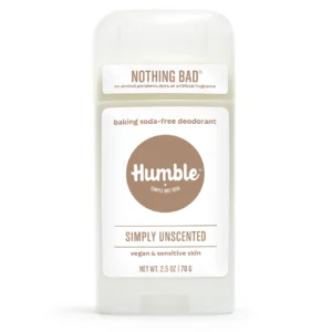 humble unscneted deodorant vegan