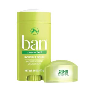 ban unscneted deodorant stick