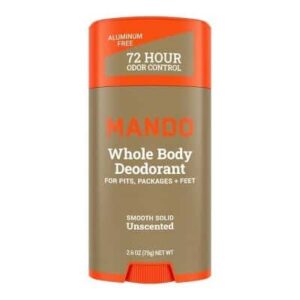 mando unscented deodorant