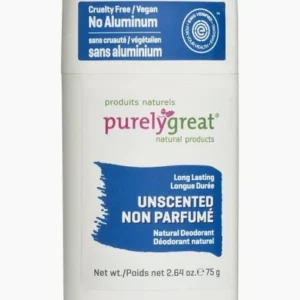 purely great unscneted deodorant