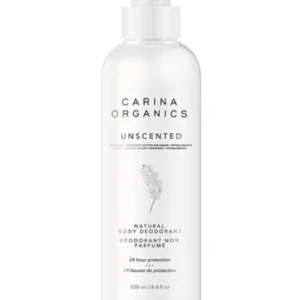 carina organics unscented deodorant
