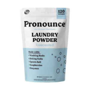 unscented laundry powder